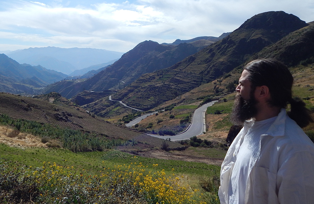 Peruvian landscape and archaeology faculty