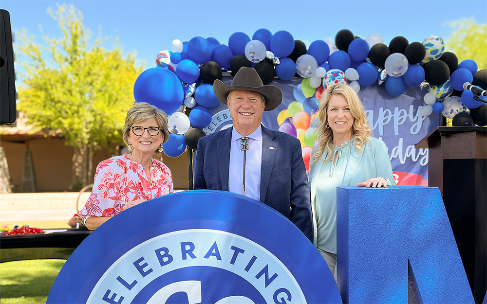 MCC 60th anniversary celebration stage
