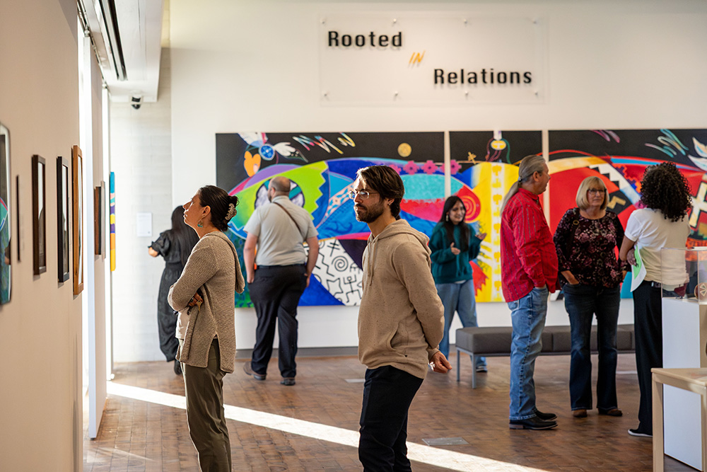 Rooted in Relations art exhibit