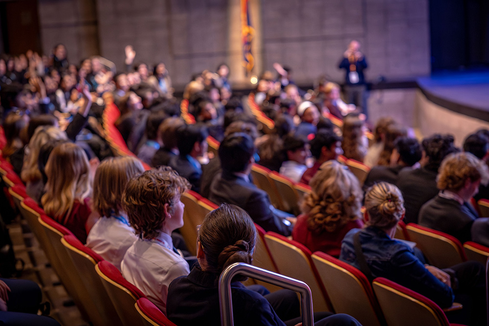 Model United Nations Conference at the Performing Arts Center